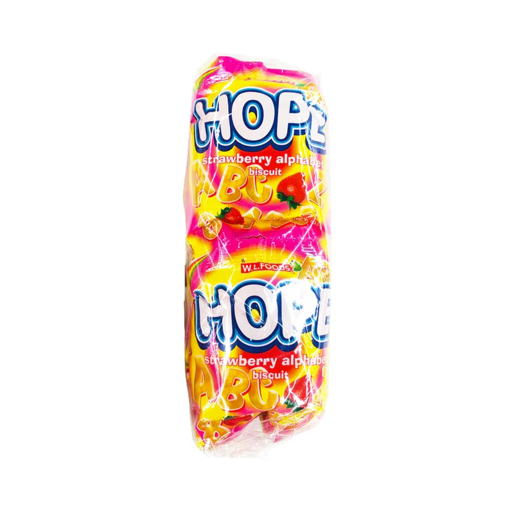 W.L. Hope Biscuit Cookies Strawberry 12's