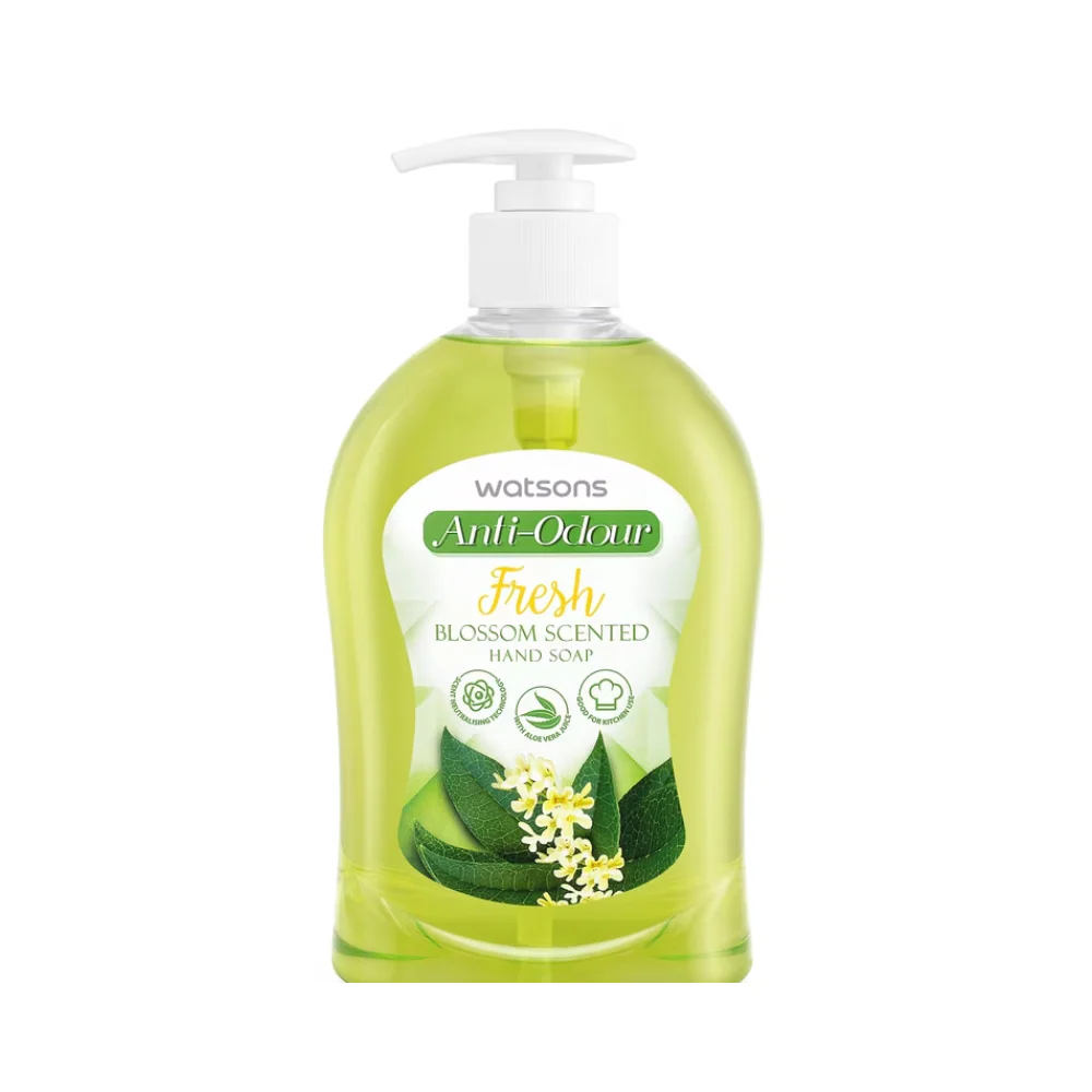 Watsons Anti-Odour Fresh Blossom Scented Hand Soap 500ml - Image 2