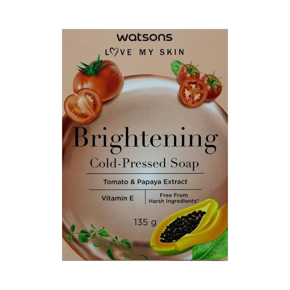 Watsons Brightening Cold Pressed Soap 135g - Image 2