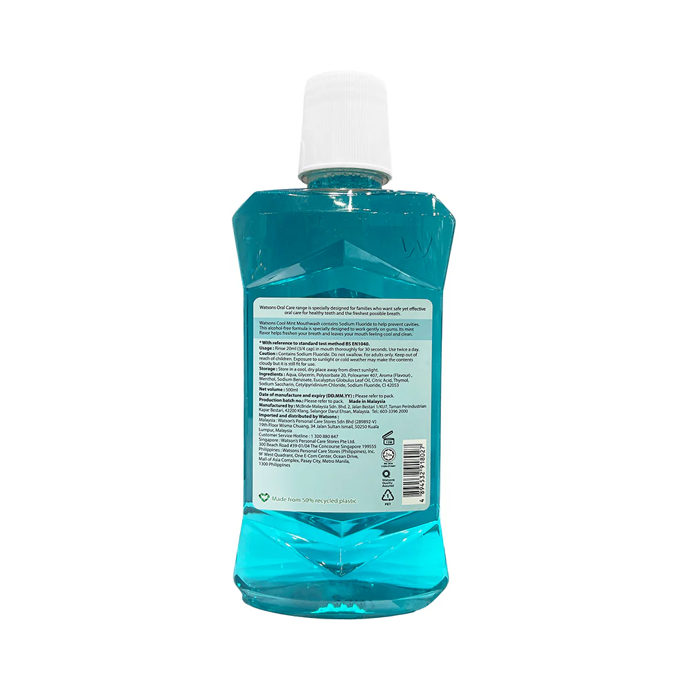 Watsons Coolmint Mouthwash - Image 3