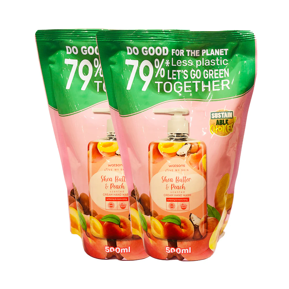 Watsons Cream Hand Wash 500ml x 2's - Image 10