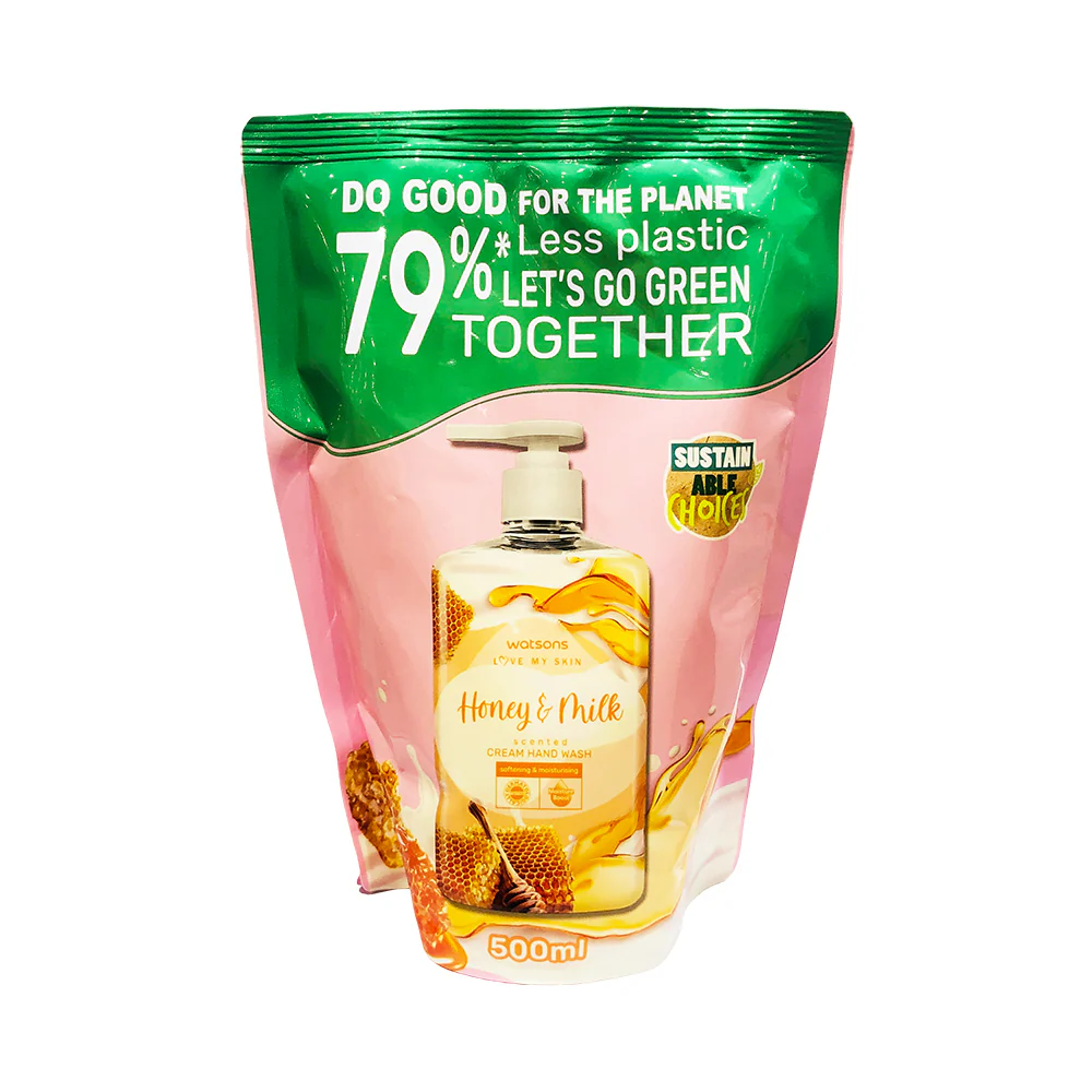 Watsons Cream Hand Wash 500ml x 2's - Image 3