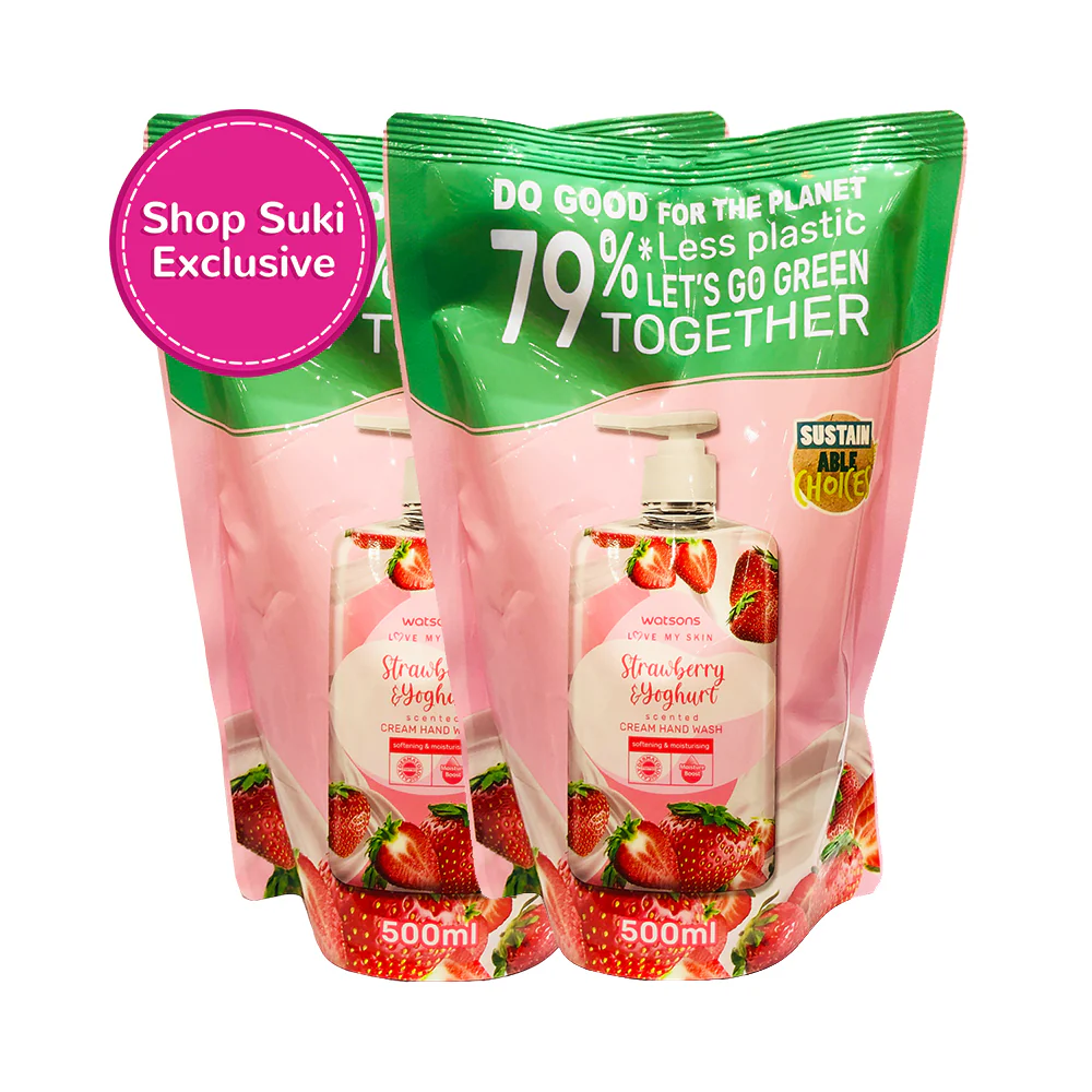 Watsons Cream Hand Wash 500ml x 2's - Image 5
