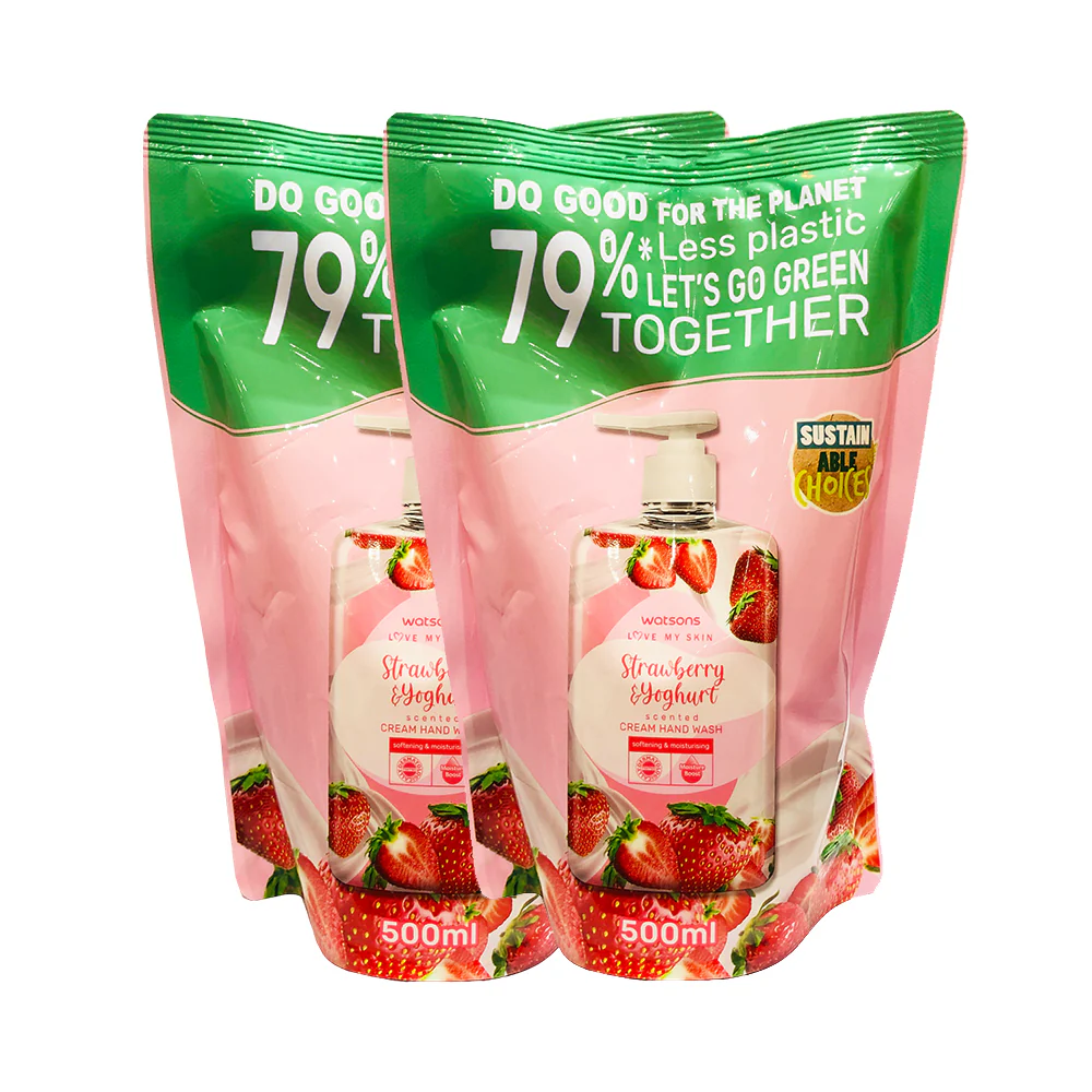 Watsons Cream Hand Wash 500ml x 2's - Image 6