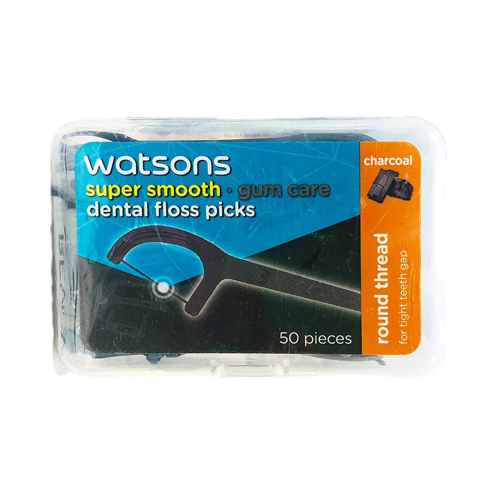Watsons Gum Care Dental Floss Picks Super Smooth 50's - Image 2