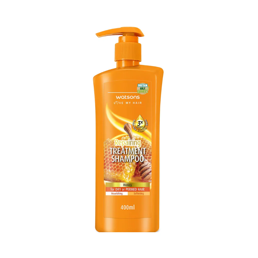 Watsons Honey Treatment Shampoo 400ml - Image 2