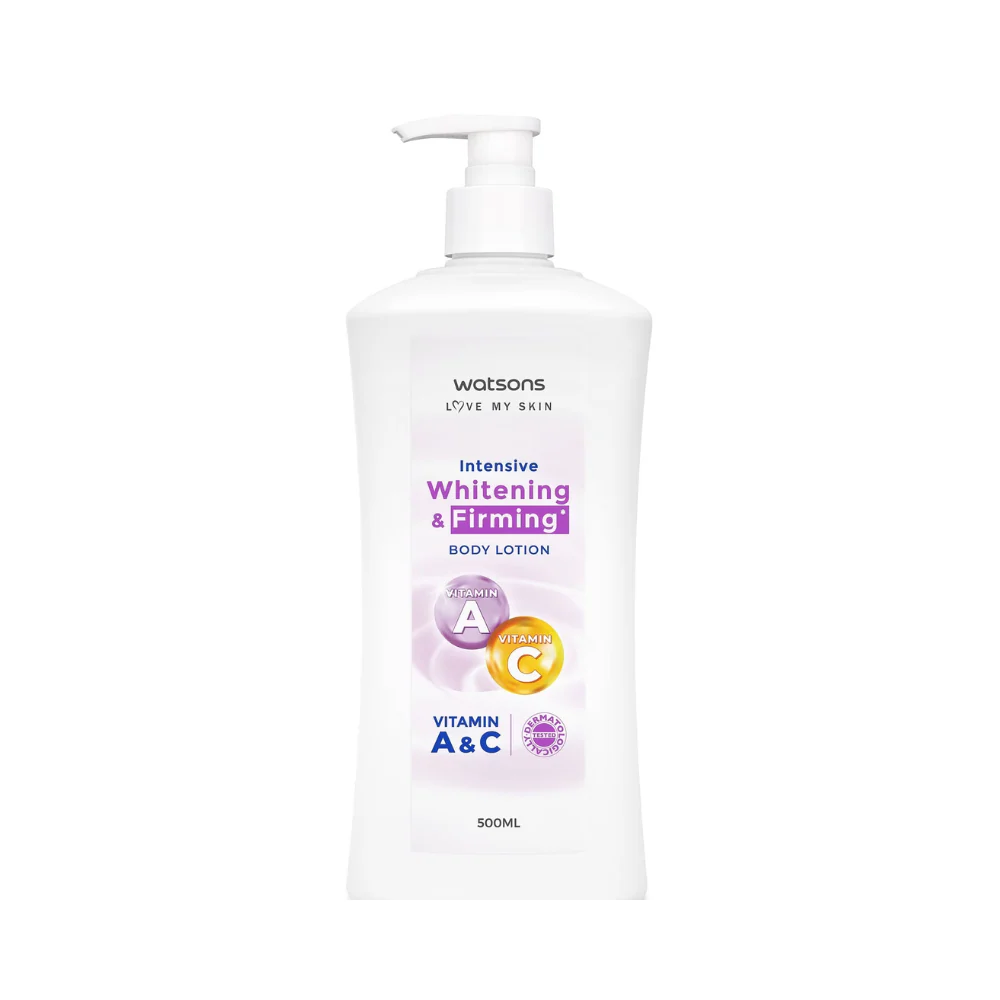 Watsons Intensive Whitening And Firming Body Lotion 500ml - Image 2