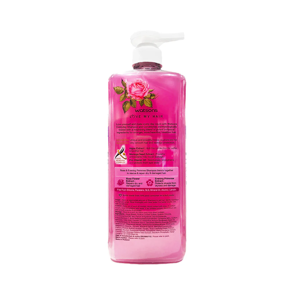 Watsons Love My Hair Keratin Booster Shampoo 1000ml - Image 3