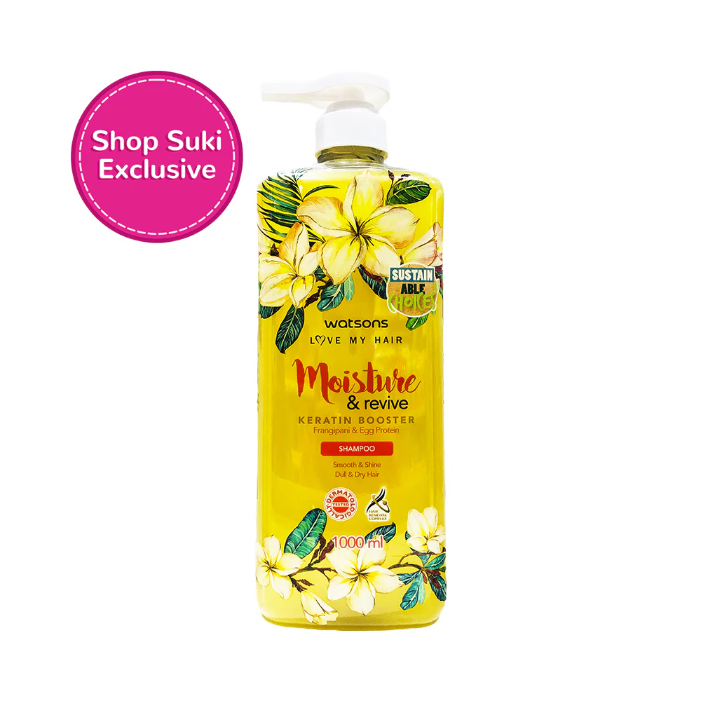 Watsons Love My Hair Keratin Booster Shampoo 1000ml - Image 4