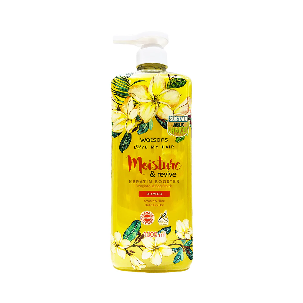 Watsons Love My Hair Keratin Booster Shampoo 1000ml - Image 5