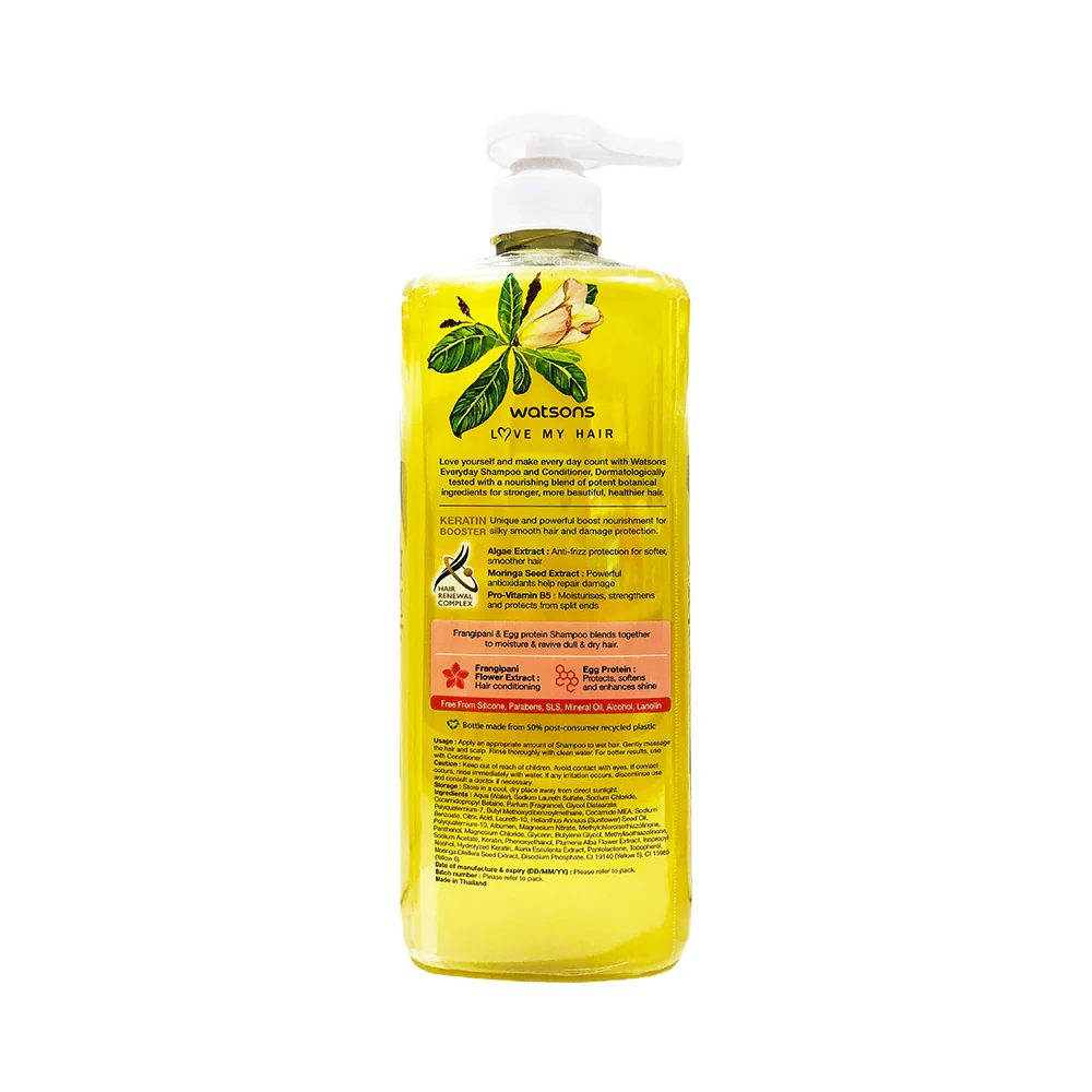 Watsons Love My Hair Keratin Booster Shampoo 1000ml - Image 6
