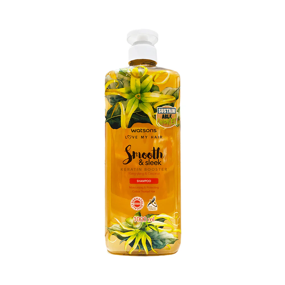 Watsons Love My Hair Keratin Booster Shampoo 1000ml - Image 8