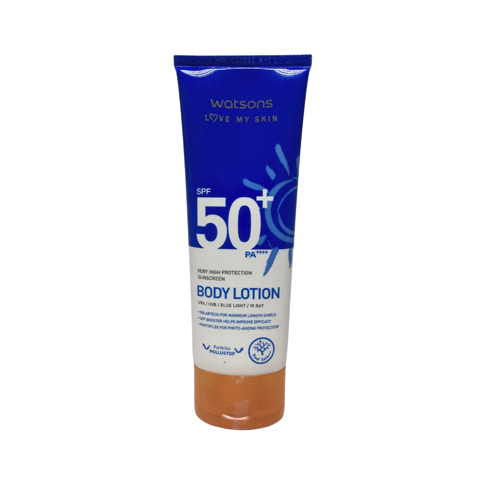 Watsons Love My Skin SPF 50+ PA++++ Very High Protection Sunscreen Body Lotion 100ml - Image 2