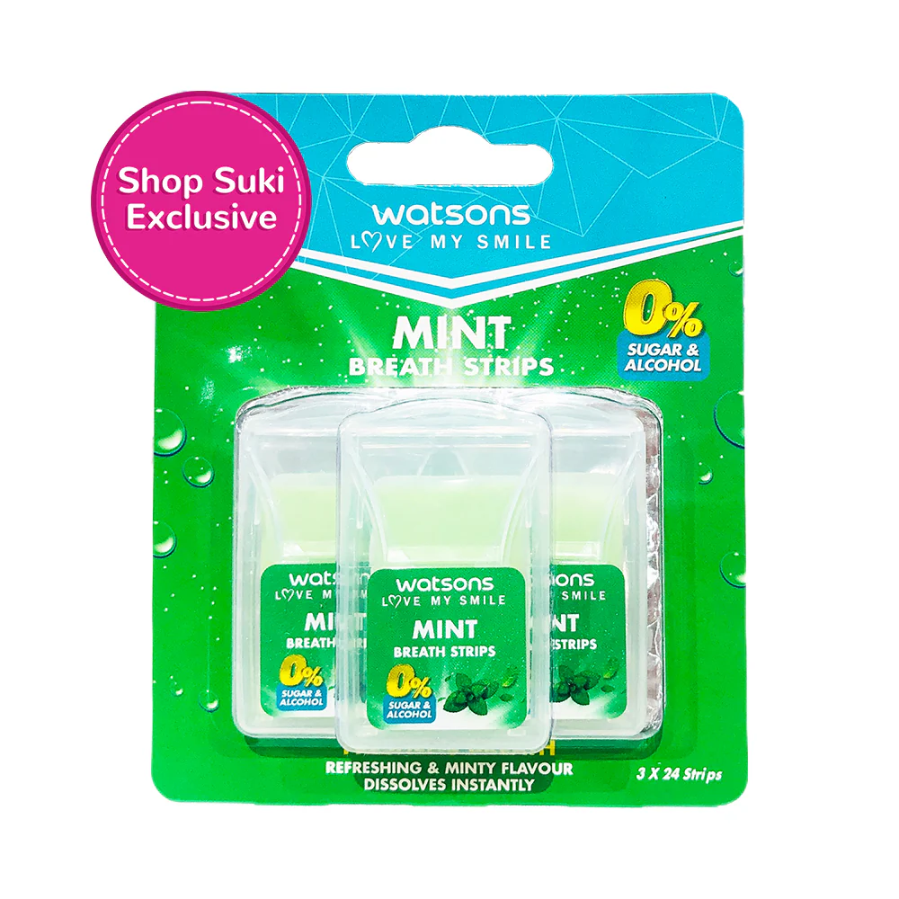 Watsons Love My Smile Breath Strips 3 x 24 Strips - Image 4
