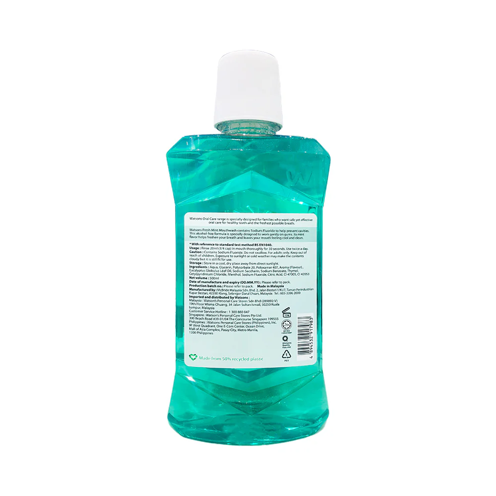 Watsons Love My Smile Mouthwash 500ml - Image 3
