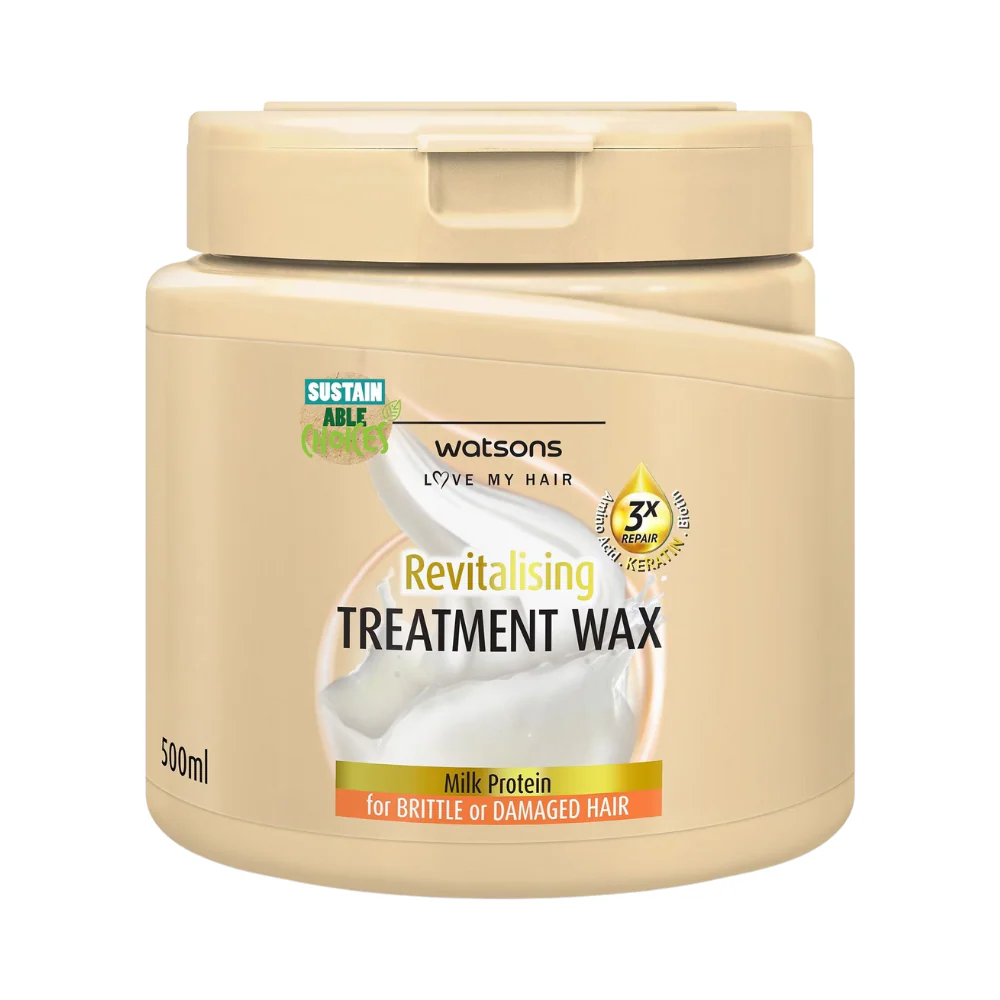 Watsons Milk Protein Hair Treatment Wax 500ml - Image 2