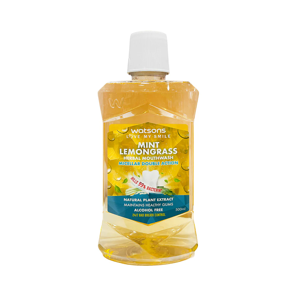 Watsons Mint Lemongrass Mouthwash - Image 2