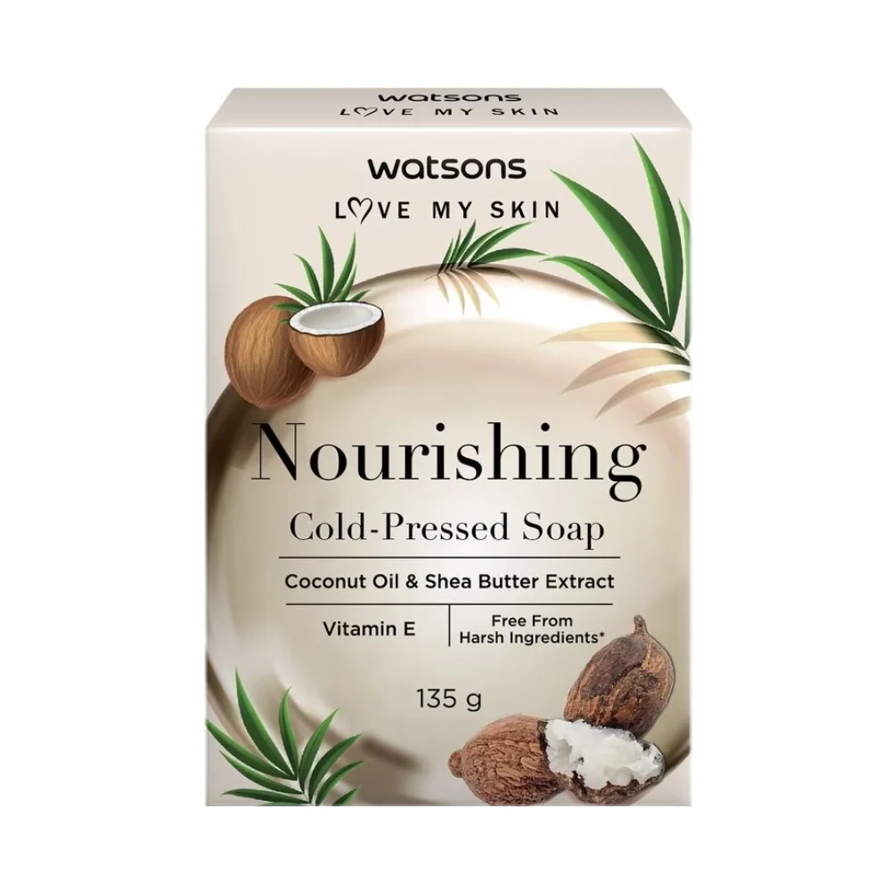 Watsons Nourishing Cold Pressed Soap 135g - Image 2