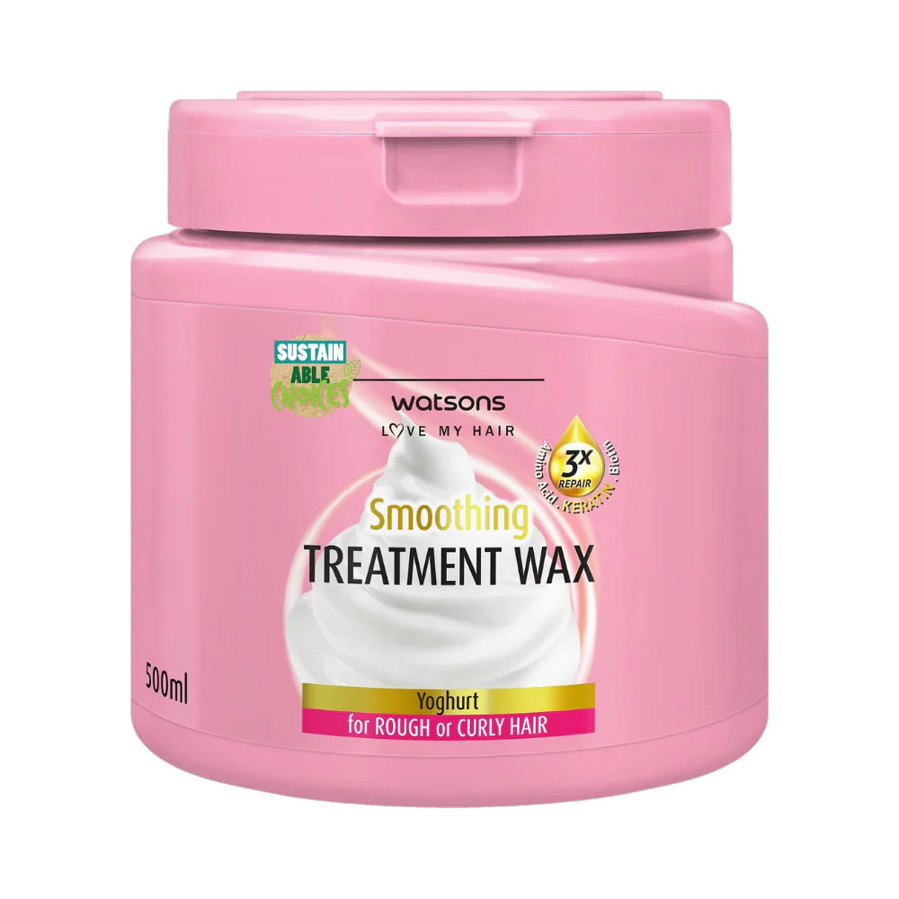 Watsons Smoothing Hair Treatment Wax Yoghurt 500ml - Image 2