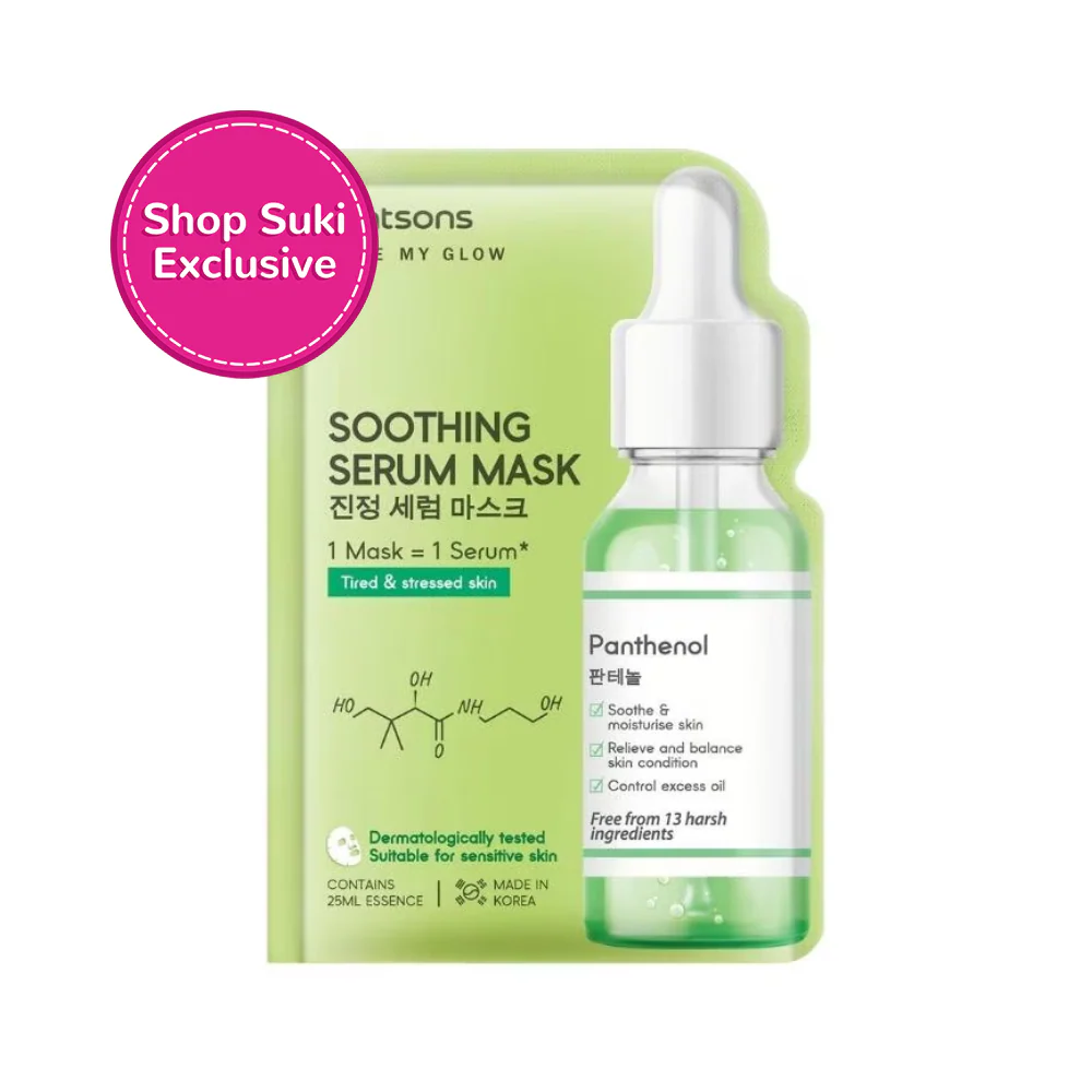 Watsons Soothing Serum Mask 25ml 1's