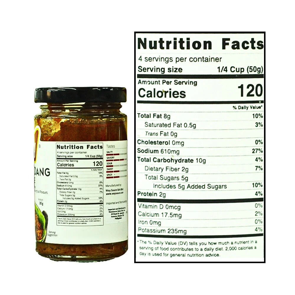 Way Sauce Beef Rendang 200g - Image 2