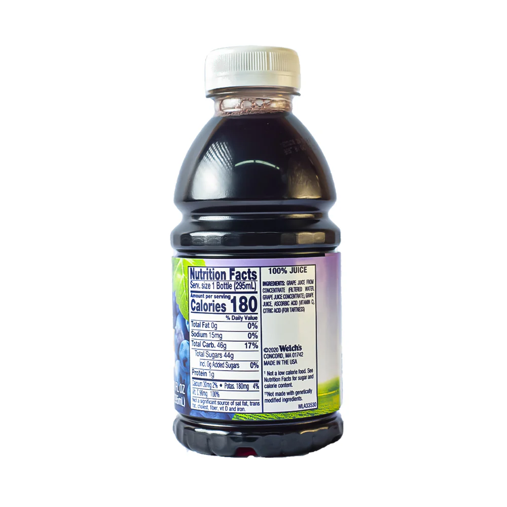 Welch's 100% Grape Juice Purple 295ml (10oz) - Image 2