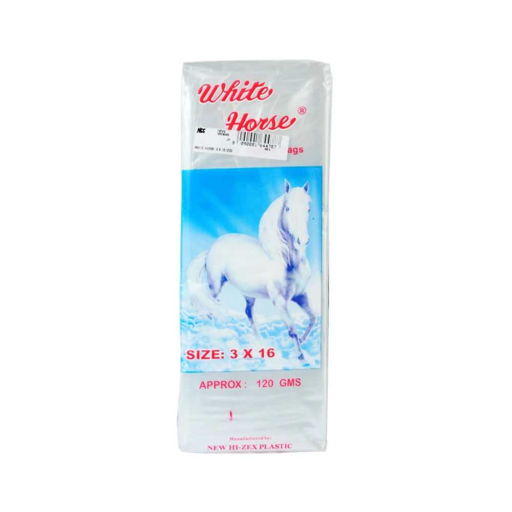 White Horse Ice Cellophane 3 x 16in 85's