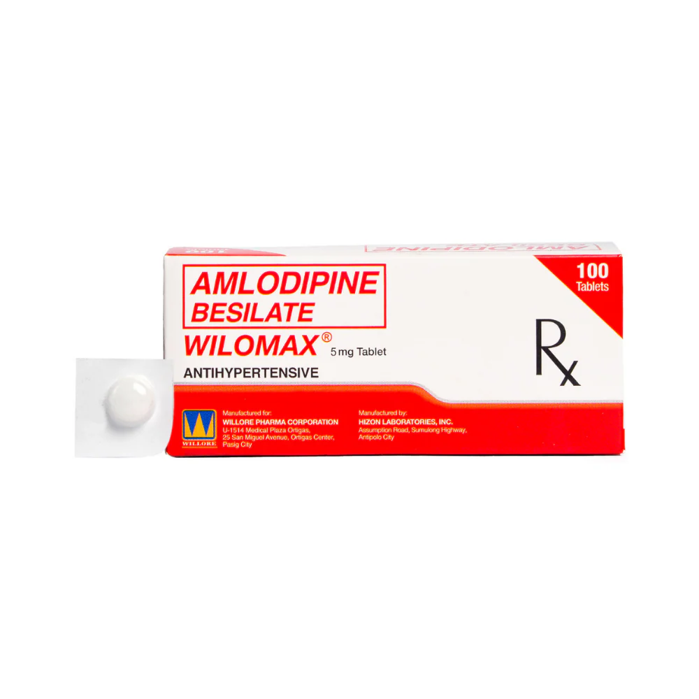 Wilomax Amlodipine Besilate 5mg Tablet By 1's - Image 2
