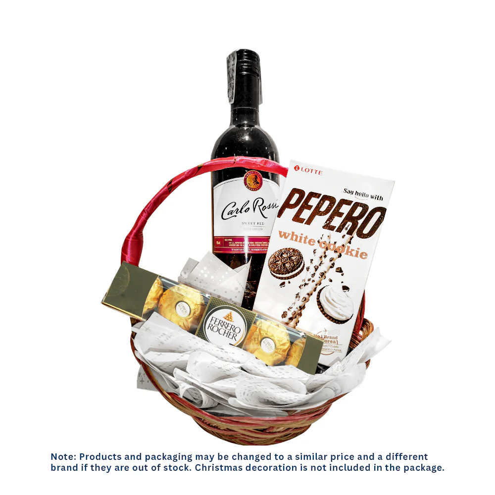 Wine And Chocolates Gift Basket Set C - Image 2