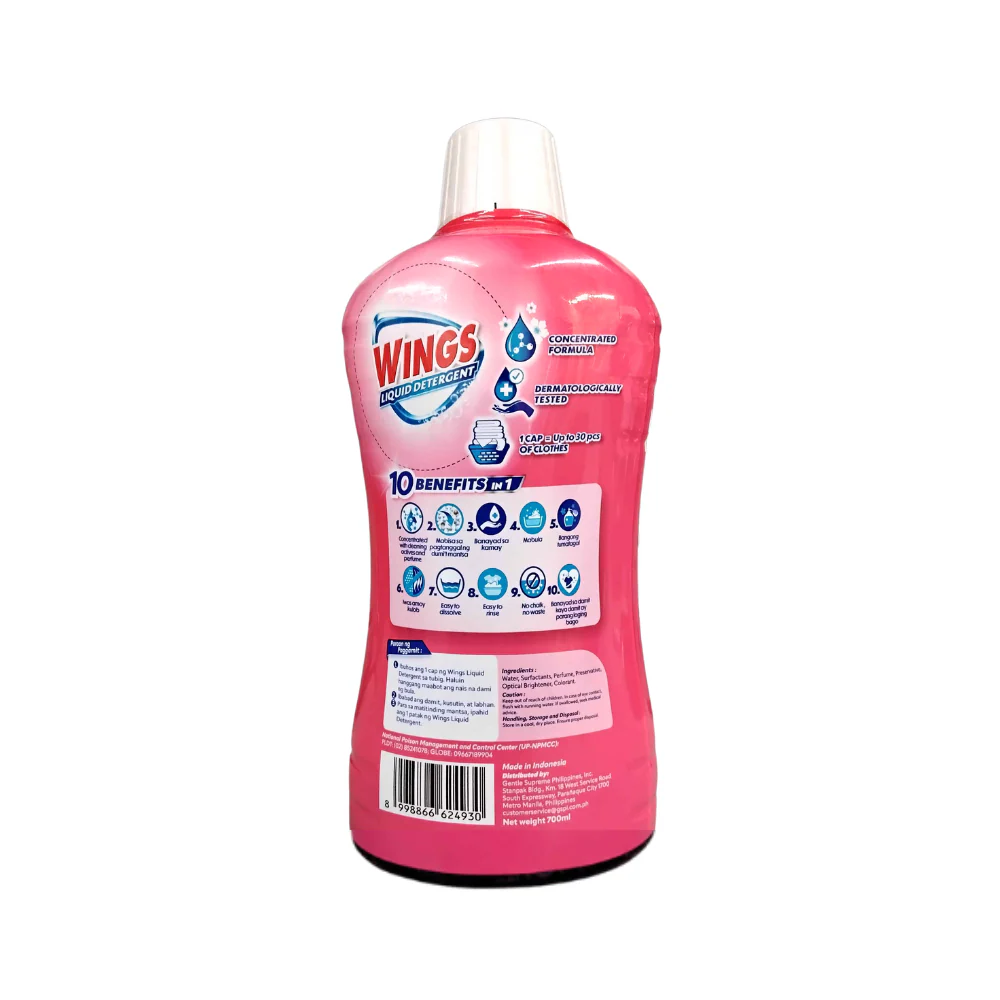 Wings Liquid Detergent Floral Bouquet 700ml - Image 2