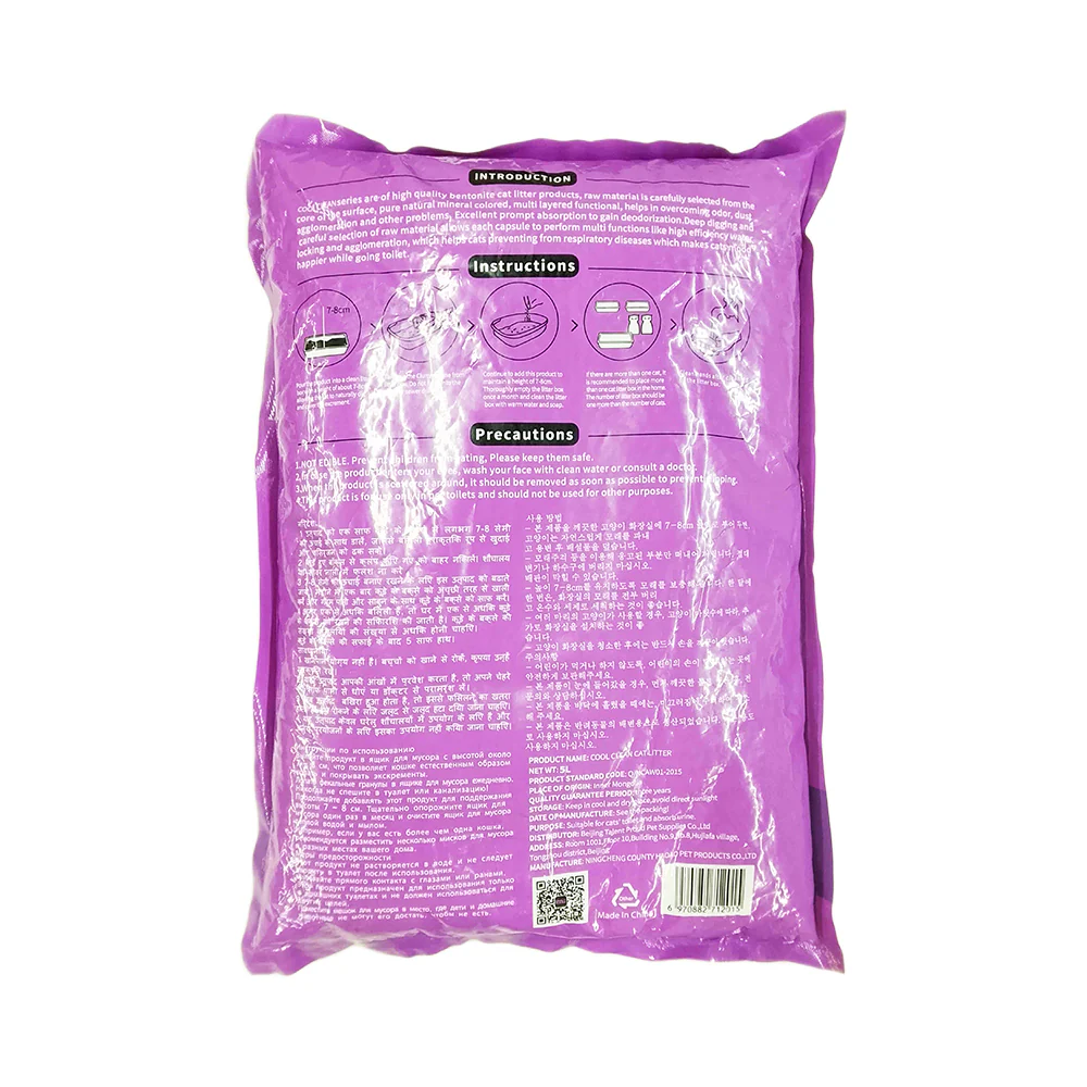 WOF Cool Clean Cat Litter 5L - Image 4
