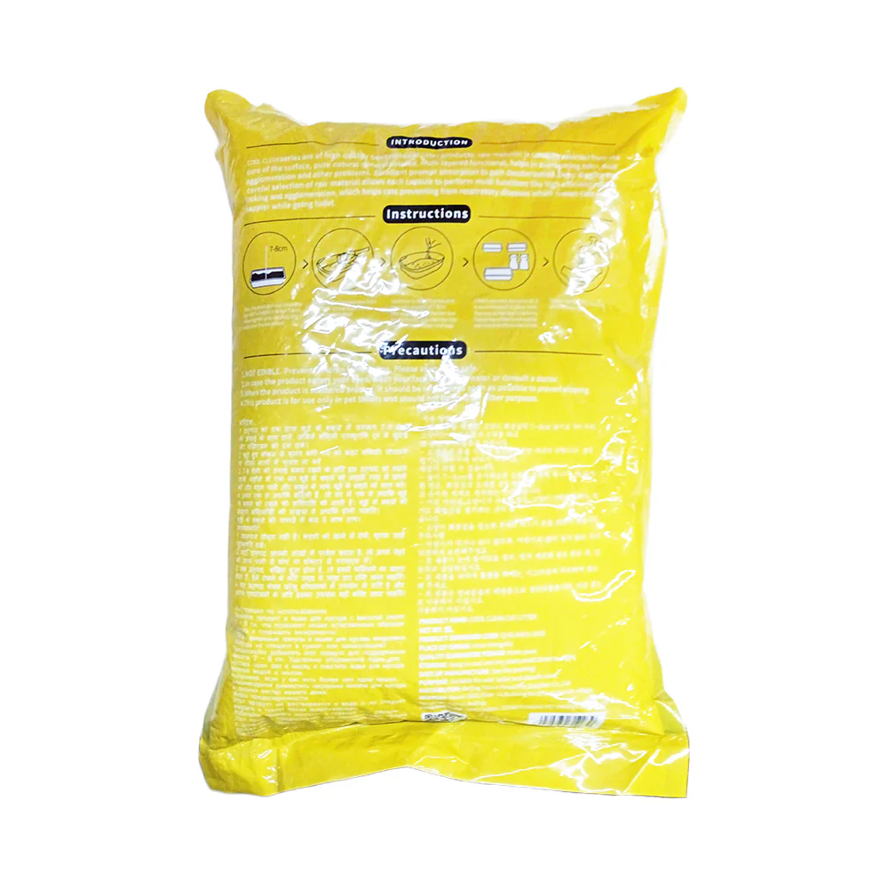 WOF Cool Clean Cat Litter Lemon - Image 2