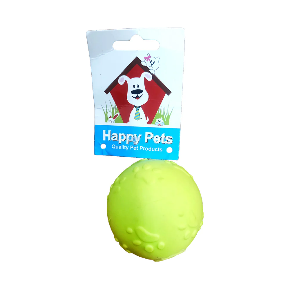 WOF M6-132 Paw Print Ball Squeak Toy - Image 3