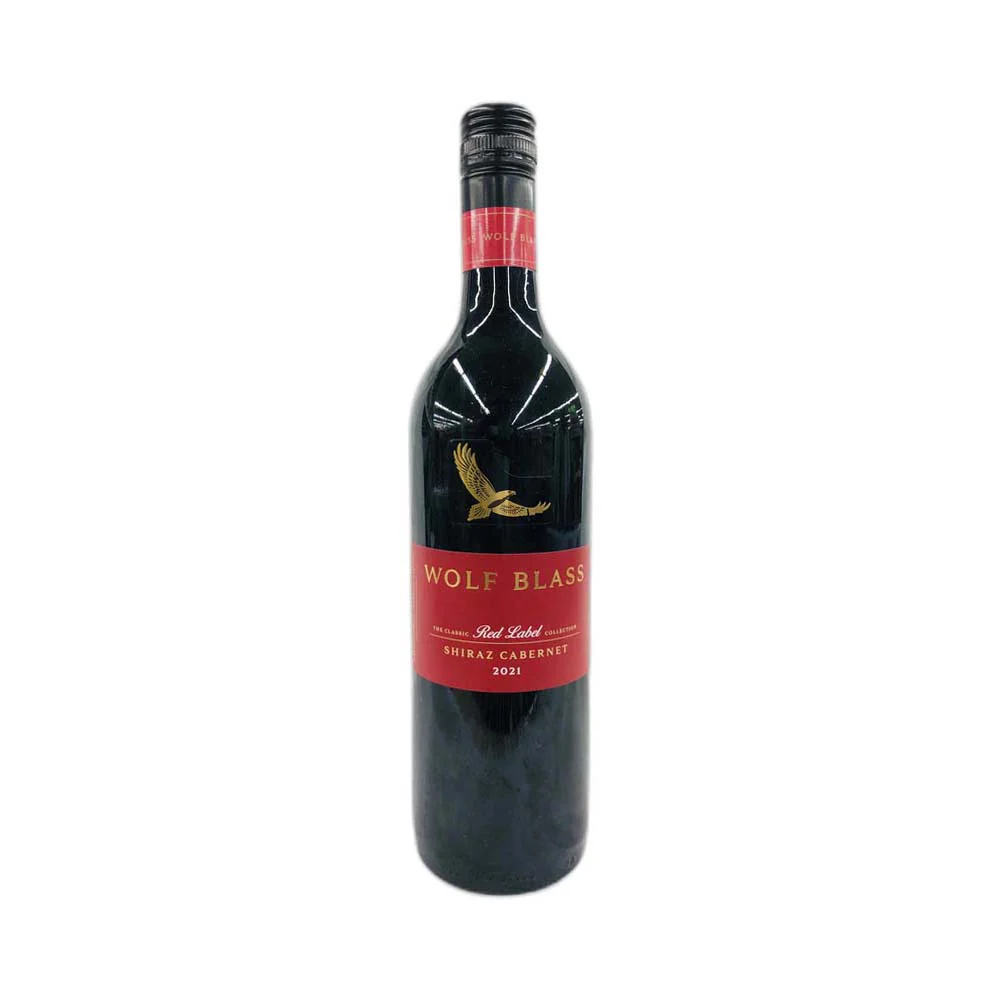 Wolf Blass Red Label Shiraz Cabernet Sauvignon Red Wine 750ml - Image 2