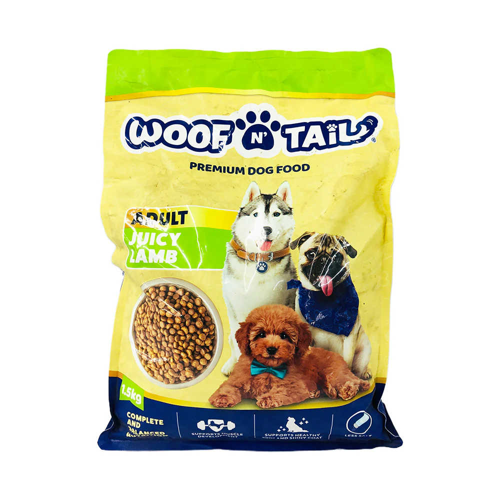 Woof N Tail Premium Dog Food 1.5kg - Image 5