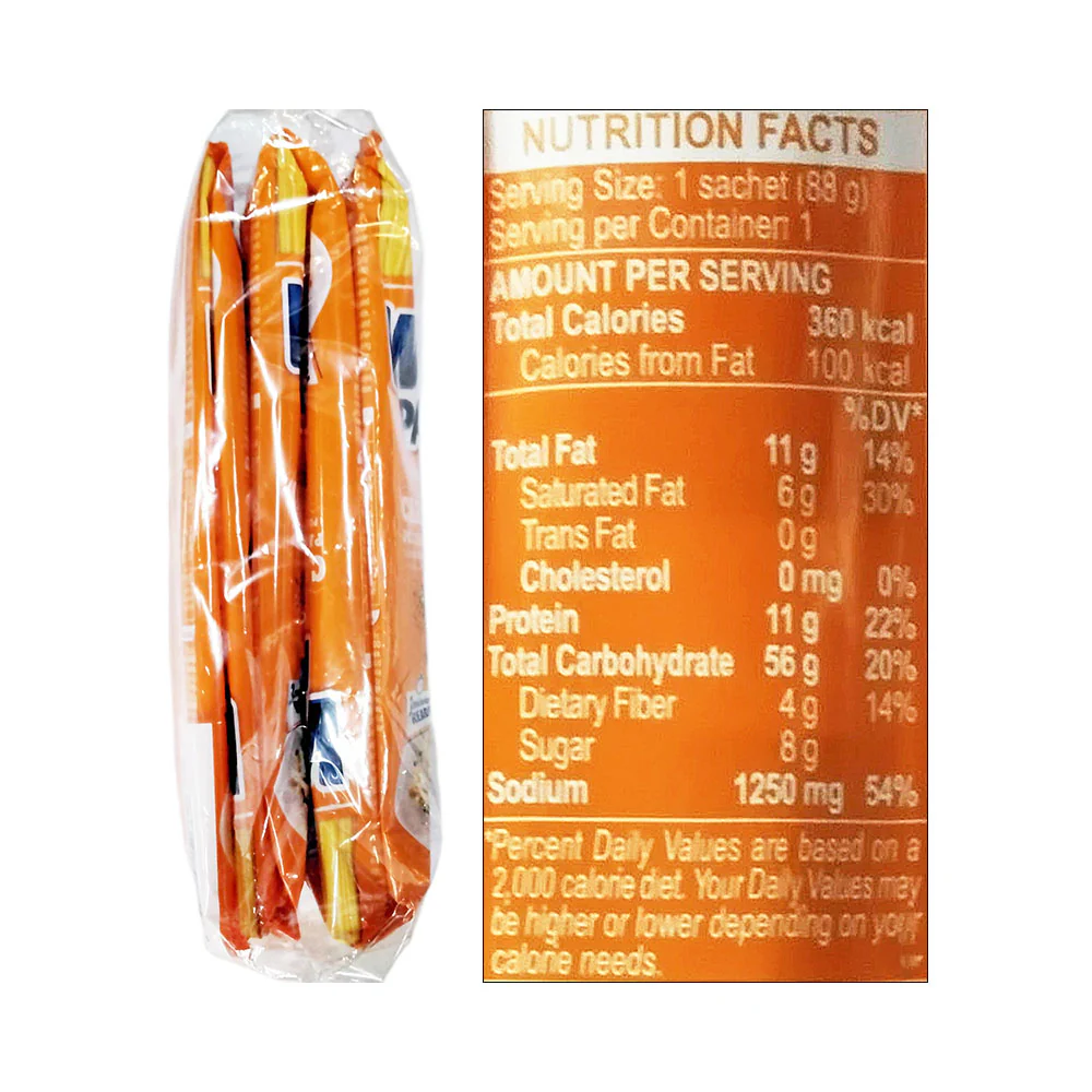 Wow Pasta Instant Pasta With Carbonara Sauce 88g x 5's - Image 2