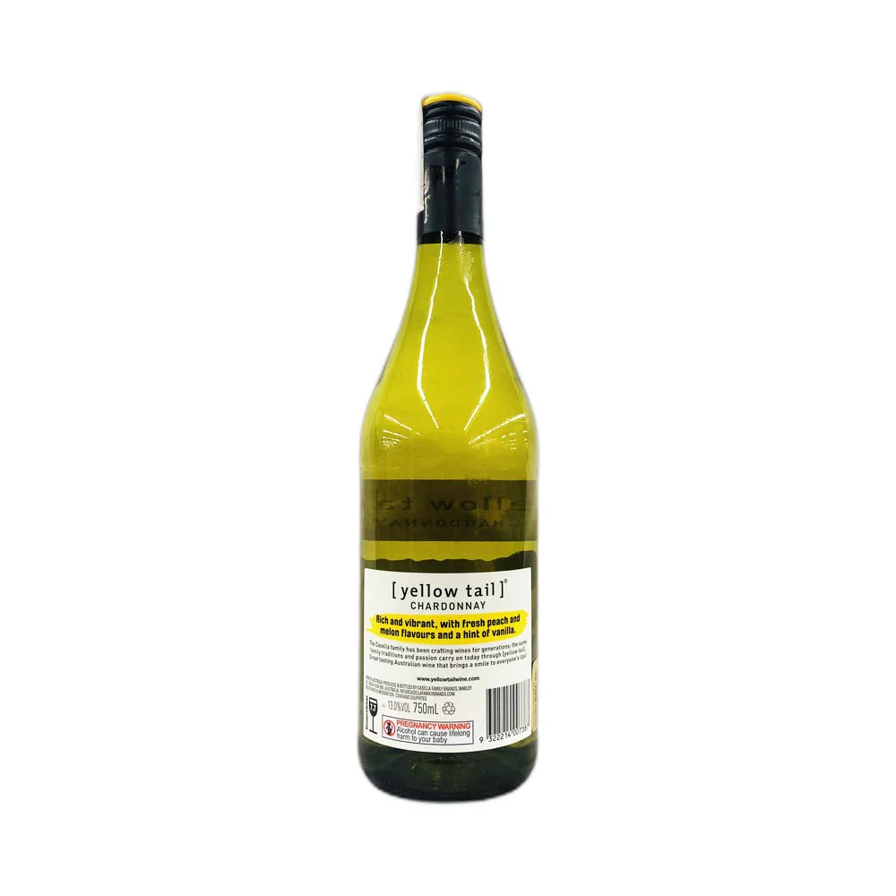 Yellow Tail Chardonnay White Wine 750ml - Image 3