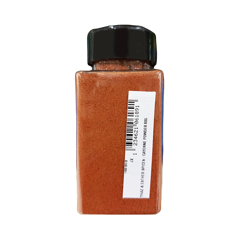 Yhaz And Esther Spices Cayenne Powder 80g - Image 2