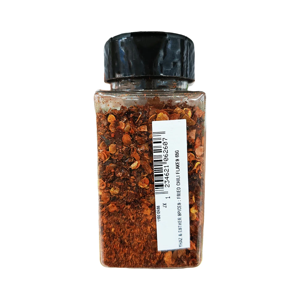 Yhaz And Esther Spices Fried Chili Flakes 65g - Image 2