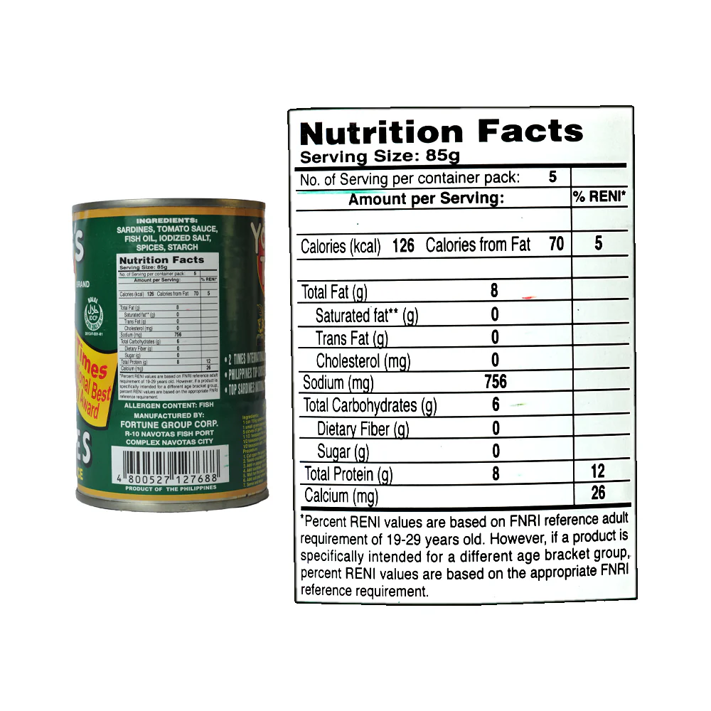 Young's Town Sardines In Tomato Sauce 425g - Image 3
