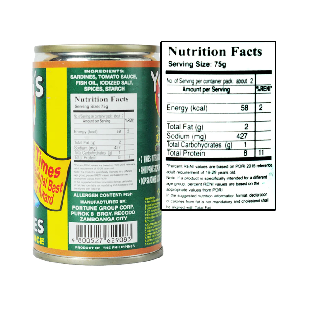 Young's Town Sardines In Tomato Sauce EOC 155g - Image 3
