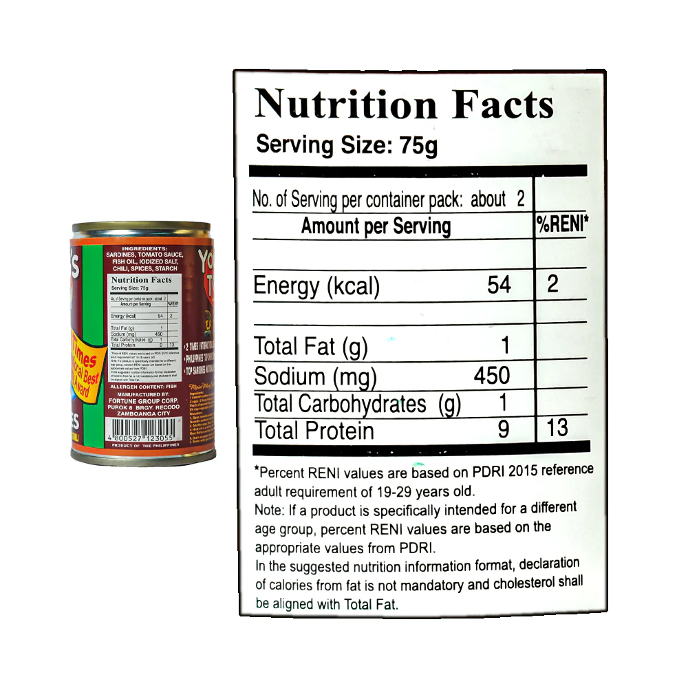 Young's Town Sardines In Tomato Sauce With Hot Chili EOC 155g - Image 3