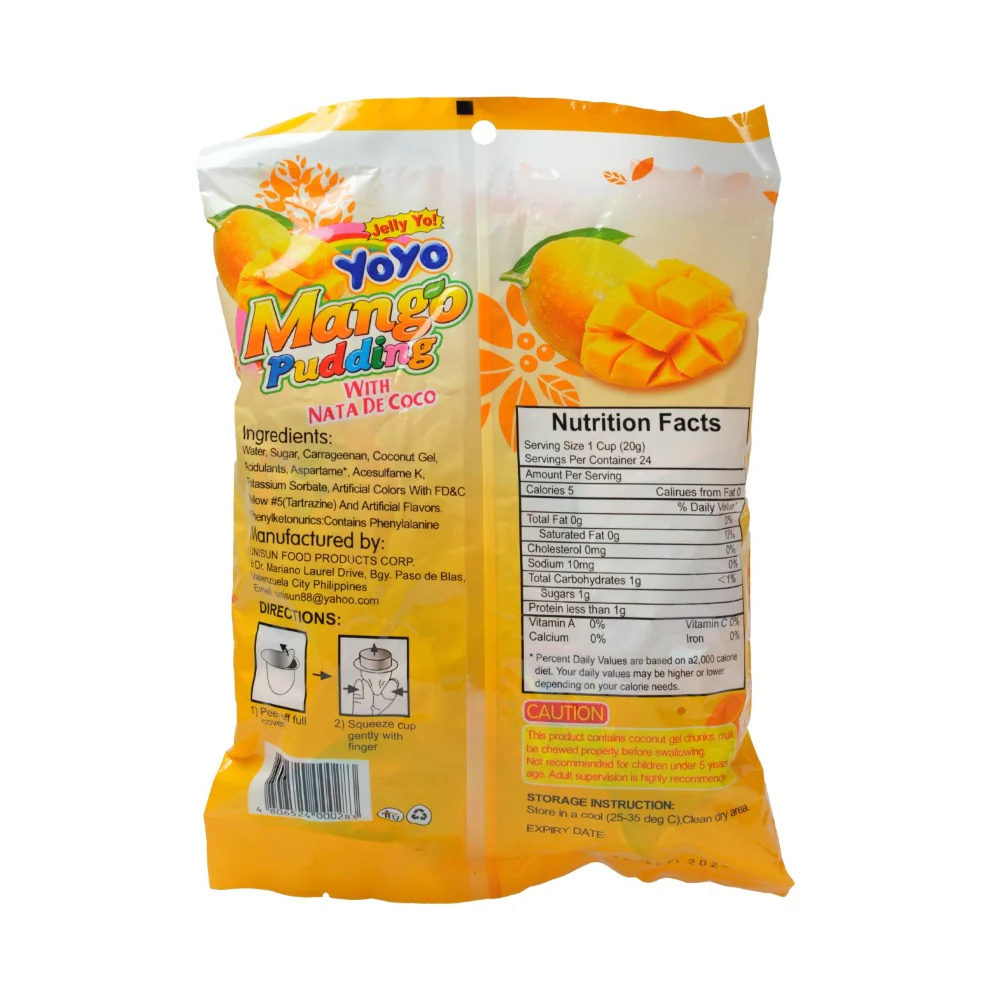 Yoyo Mango Pudding with Nata de Coco 24's - Image 2