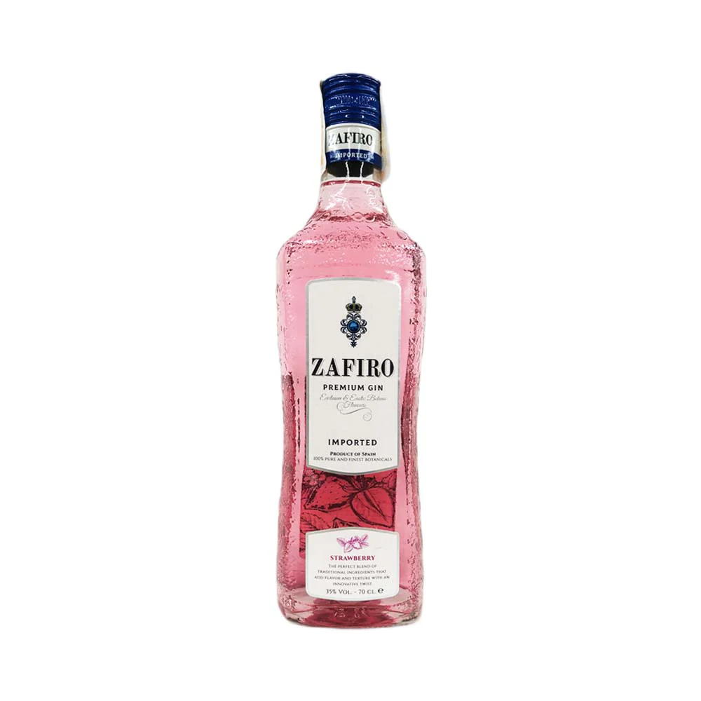 Zafiro Premium Gin Strawberry 700ml - Image 2
