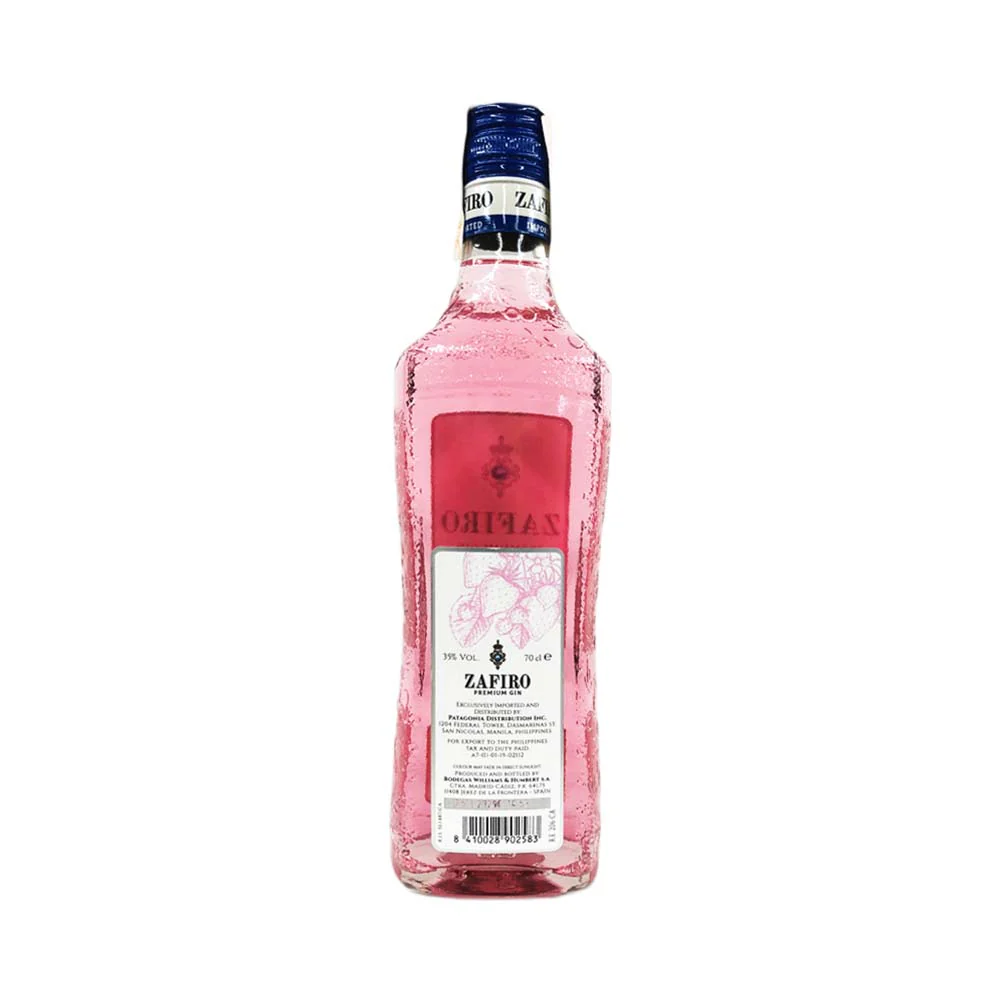 Zafiro Premium Gin Strawberry 700ml - Image 3