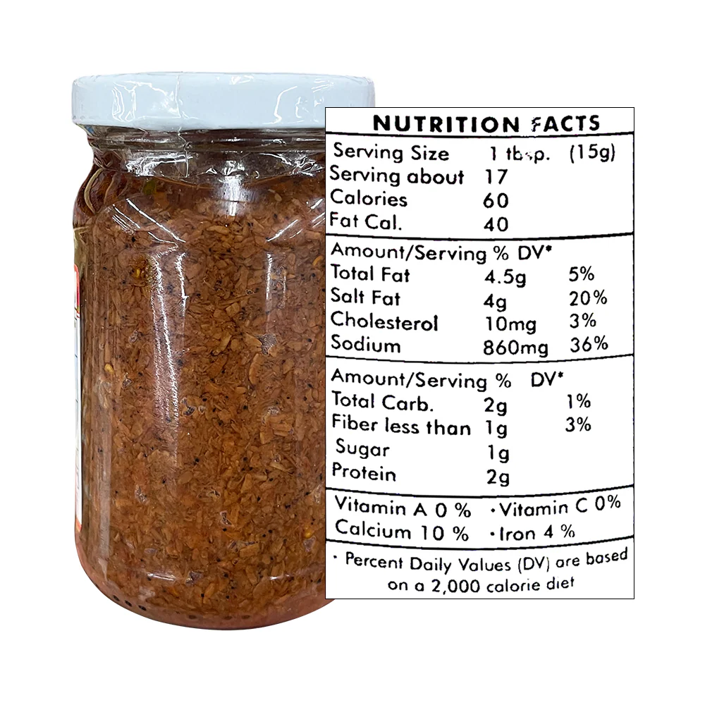 Zaragoza Ginisang Bagoong In Vegetable Oil Hot And Spicy 240g - Image 2