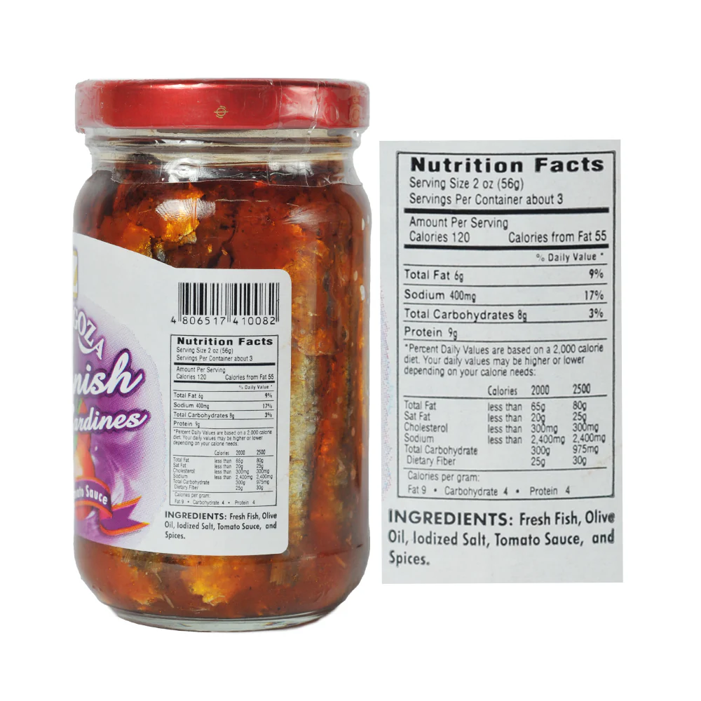 Zaragoza Spanish Style Sardines In Olive Oil And Tomato Sauce 220g - Image 2