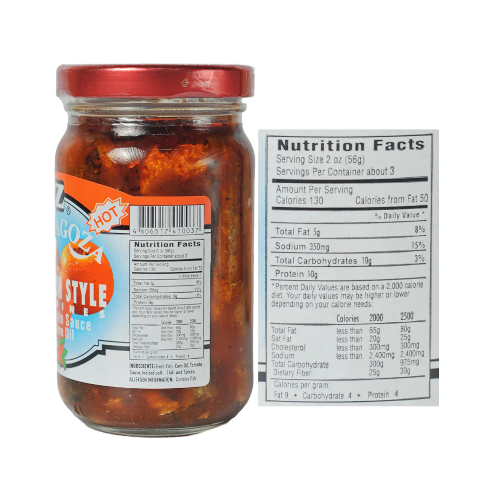 Zaragoza Spanish Sardines In Tomato Sauce Hot 220g - Image 2