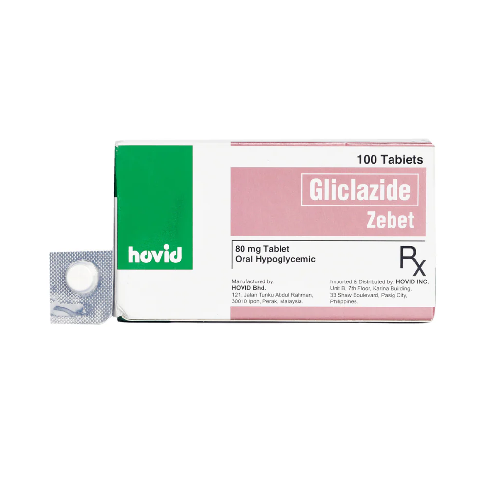 Zebet Gliclazide 80mg Tablet By 1's - Image 2