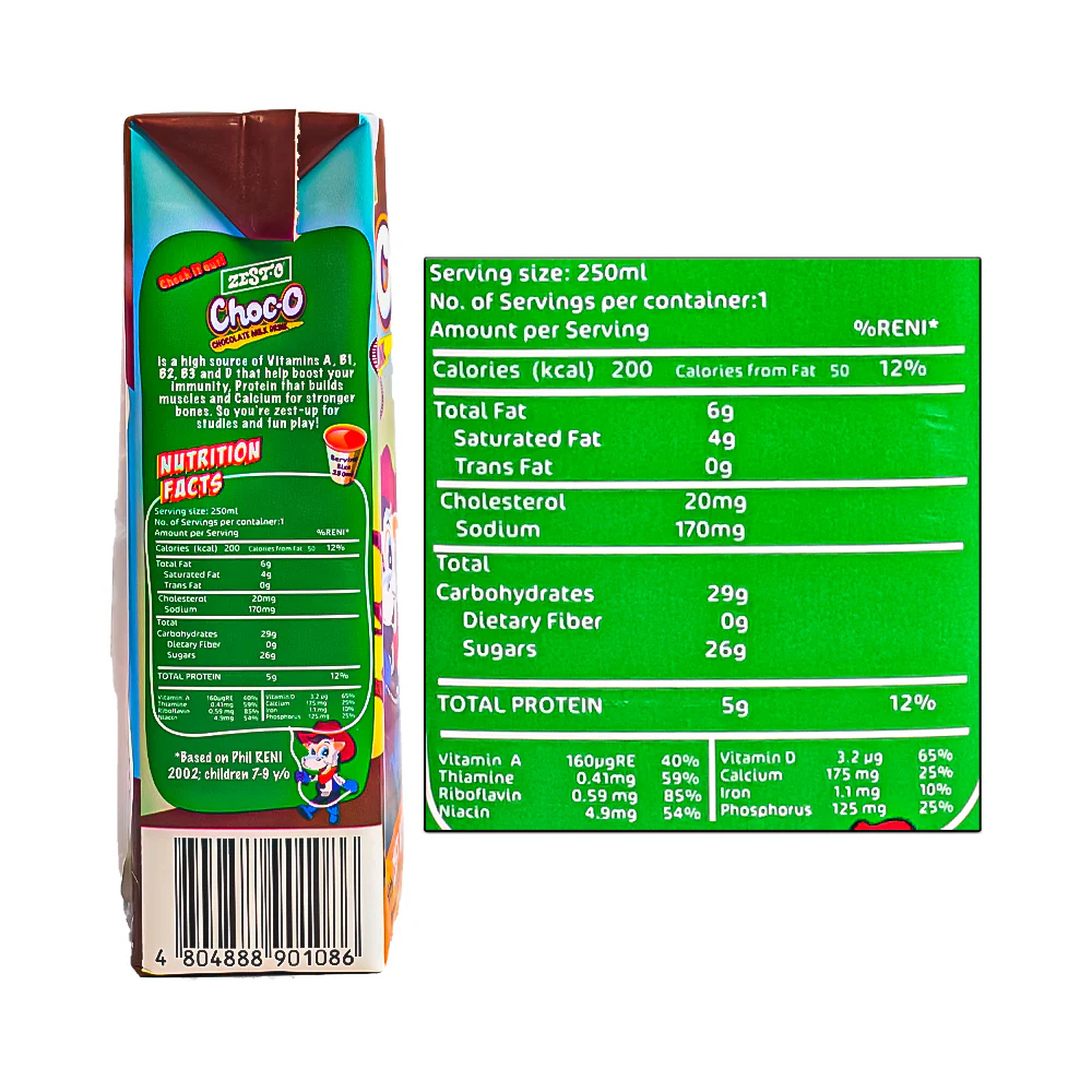 Zest-O Choc-O TBA Slim 250ml - Image 3